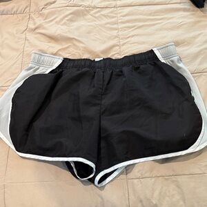 Danskin Black and Gray Athletic Shorts